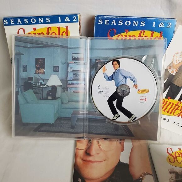 Seinfeld Season 1 & 2 DVD 4-disc Set - Picture 8 of 16
